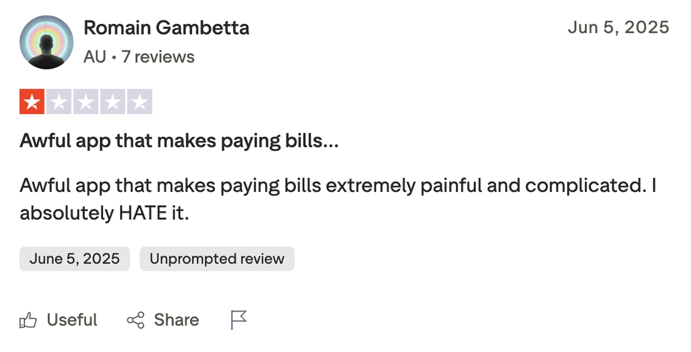 App Store review screenshot 1