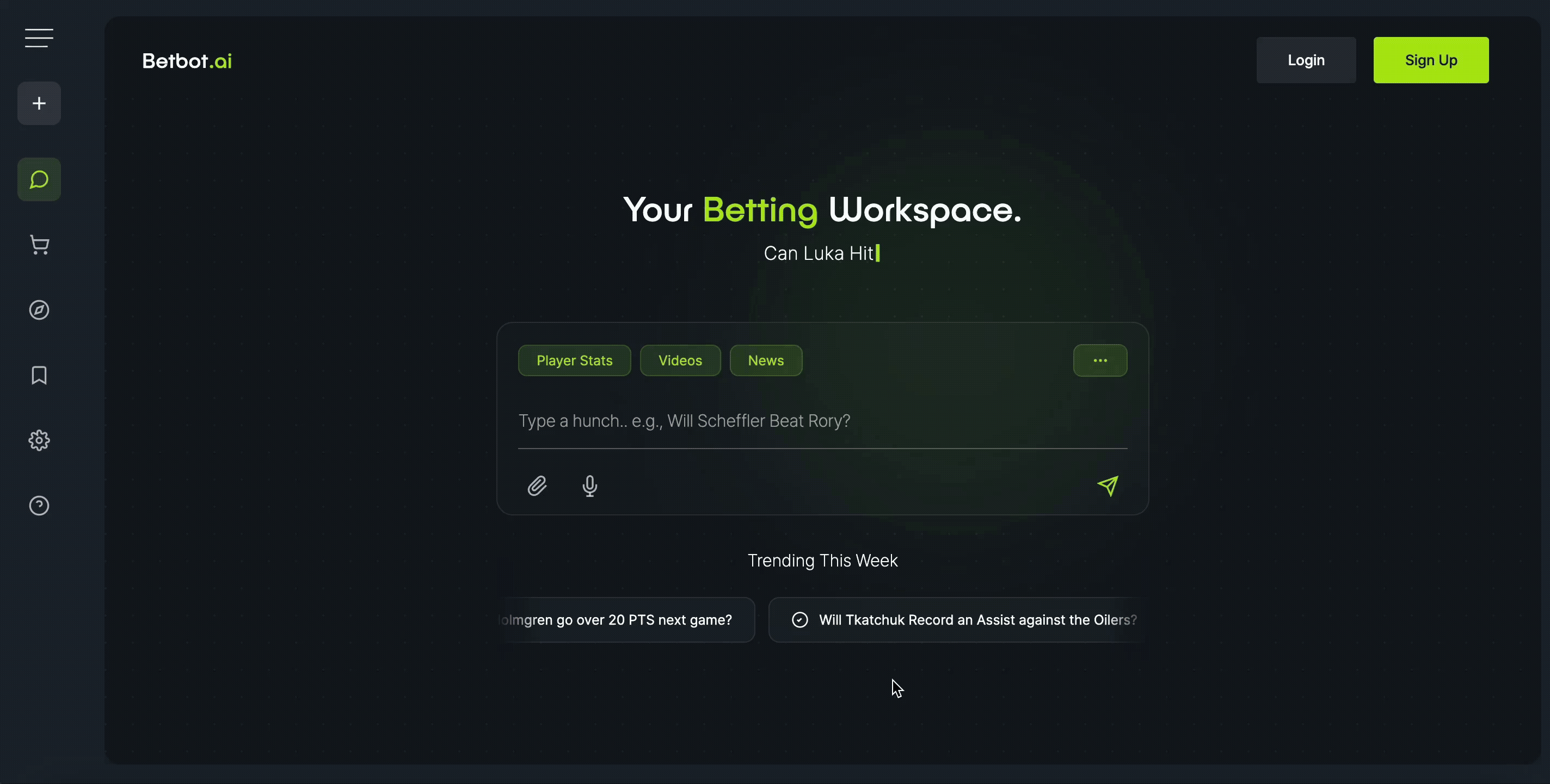 Updated interactive prototype
